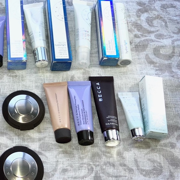 ๐ BECCA Assorted Beauty Makeup Products Primer, Powder,Lipstick+ New - Picture 15 of 15